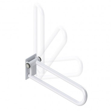 folding side of toilet rail