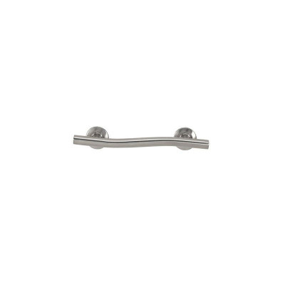 18 inch satin stainless wave style grab bar