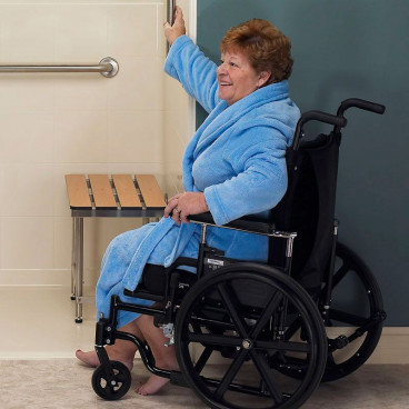 wheelchair shower with seat 