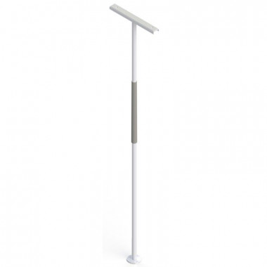 Support pole for bathroom or bedroom