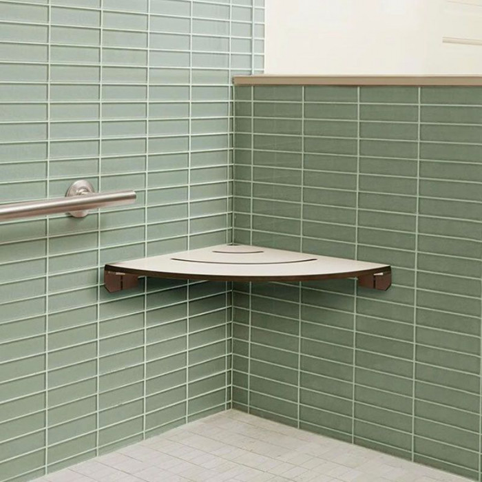 GoShelf: The Shower Ceramic Corner Shelf for Easy Install