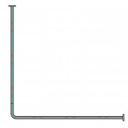 Corner Curtain Rod +US$293.00