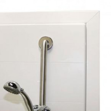 flange trim molding kit for freedom showers, white flange trim molding kit for freedom showers, white