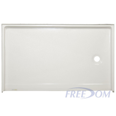54" x 31" Freedom Accessible Shower Pan, RIGHT Drain