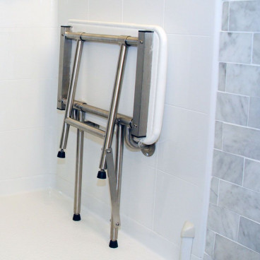 folding shower bench 