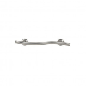 24 inch satin stainless wave style grab bar