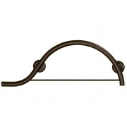 Choose LEFT or RIGHT Piano Curved bar with Towel Bar-Bronze