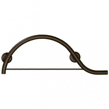 bronze towel grab bar right hand