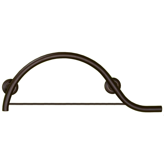 bronze towel grab bar right hand