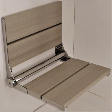 Birchwood shower bench - LuxeWood