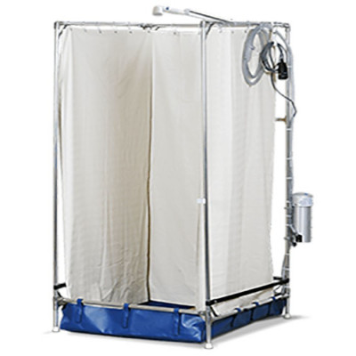 extra large EMS portable shower wheelchair accessible