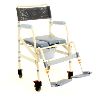 16" Wide Eco Roll In Shower Chair