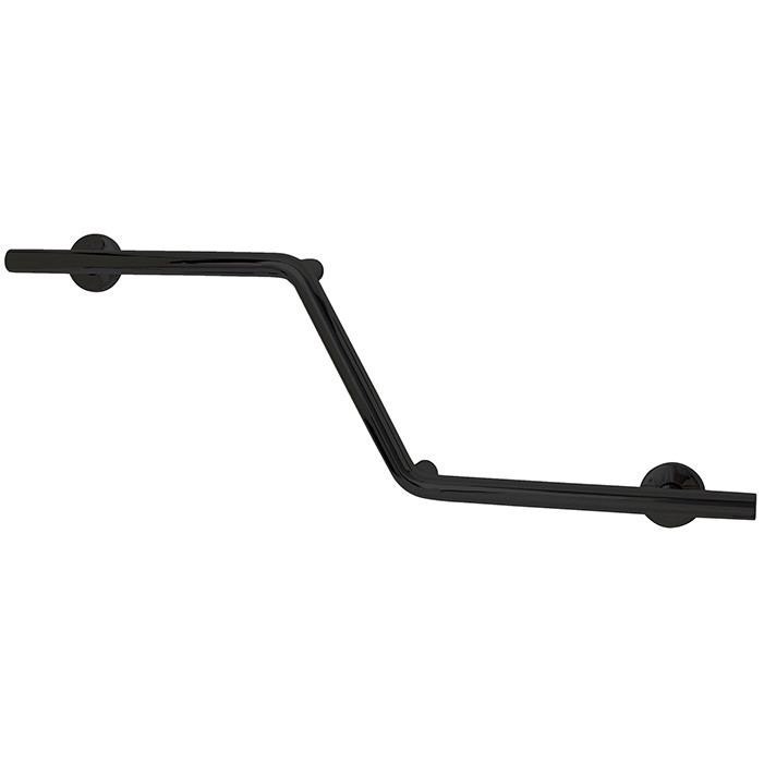 right hand zig zag safety bar black