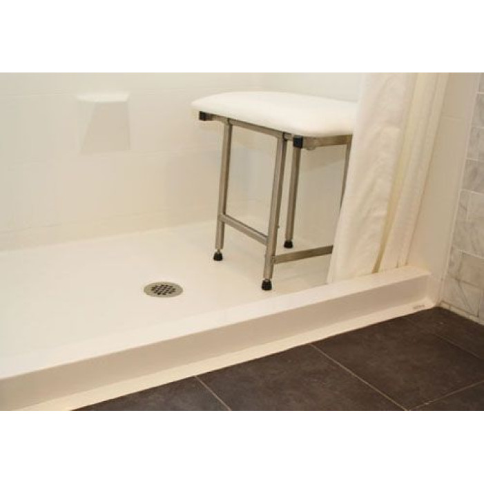 semi permanent threshold for barrier free showers