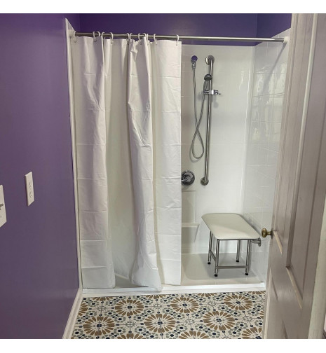 Freedom shower package installed