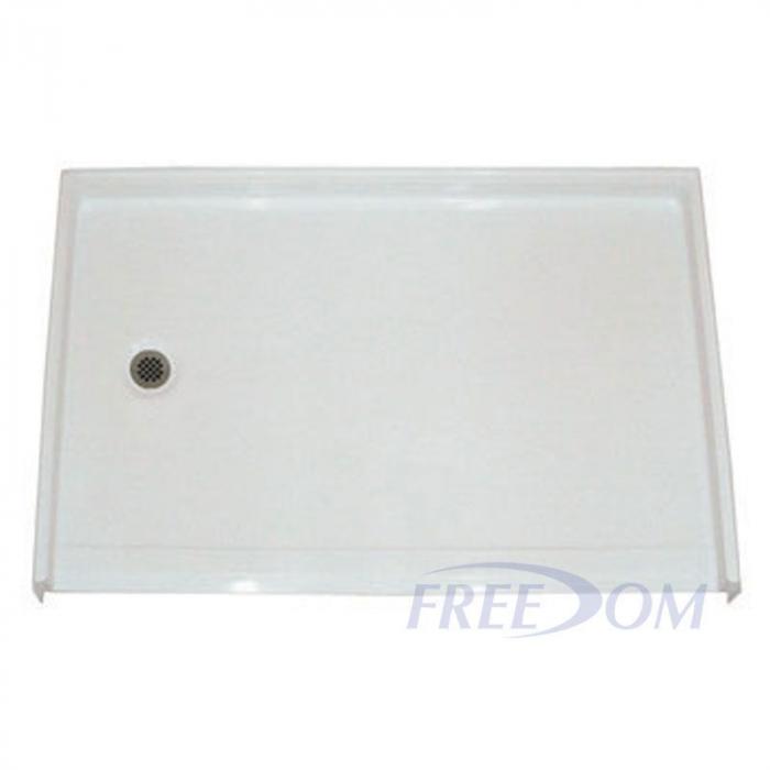 Freedom Barrier Free Shower Pan, Left Drain (54" x 36⅞")