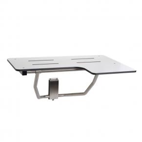 shower ada seats seat accessible bench solid supported chairs seachrome reversible phenolic handicapped mounted signature benches compliant tub